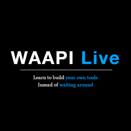 WAAPI Live Logo